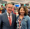 Ruth Müller, MdL mit Bundesverteidigungsminister Boris Pistorius