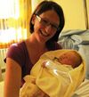 Kerstin Schanzer mit Sohn Jakob
